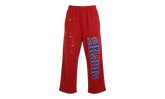 Atlanta Logo Open Leg Sweatpants "Red / Blue" SP5der319