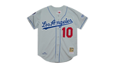 MLB Hideo Nomo Road Jersey "2002 Los Angeles Dodgers – Chrome" AJY15337 LAD02HNOCHRM