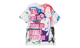 Bootleg Print Tee "White / Multicolor" BWA75