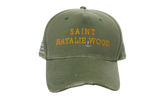 Saint Natalie Wood Paint Hat "Green" 4U001Q3016GRN