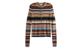 Striped Wool Cardigan WMNS "Multicolor / Brown" RW WN KNIT000009 MULTI BROWN