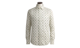 Peacock Long-Sleeve Shirt "Ivory / Green" Y0M06223JA IVG