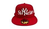 ComplexCon Exclusive Patch Fitted Hat "New York Yankees - Red / White" SGCEFHR