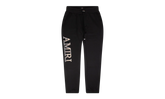 Leopard Logo Applique Sweatpants "Black" MJSP018 001