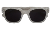 Classic Logo Sunglasses "White / Black / Silver" XA41763AC WBS