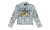 Rum Label Trucker Jacket "Light Indigo" SS22MDT002_LIGHT_INDIGO