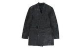 MARTINE ROSE LEATHER DOUBLE BREASTED LEATHER JACKET "BLACK" MRAW23521