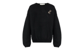 Waffle Crewneck Sweater "Vintage Black" 192HO254331F