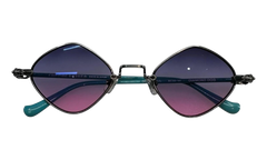 Diamond Dog Sunglasses "Purple - Turquoise" CHRM0975