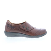 Aetrex Karina DM502 Womens Brown Wide Loafer Flats Shoes