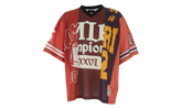 Spliced Oversized Tee "Red" AMTOJR1011 610