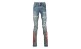 Bandana Flame Patch Jeans "Clay Indigo Multi" PS22MDS192 481