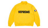 Shop Flag Half Zip Pullover "SS26 - Yellow - Paris" SU27018