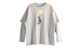 Layered Graphic T-Shirt WMNS "Light Grey" FN WN TSHI000872 LIGHT GREY