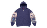 Michael Jackson® Dangerous ZipUp Hooded Sweatshirt "FW25 - Washed Navy" SU26847