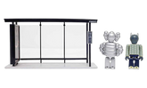 Medicom Bus Stop Series Volume 3 Vinyl Toy "Silver / Green" KAWS202468