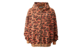 Sunfaded Cheetah Zip-Up Jacket "Red" HSR269