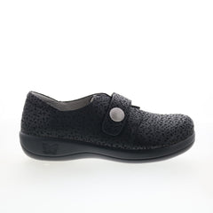 Alegria Joleen JOL-8145 Womens Black Leather Loafer Flats Shoes