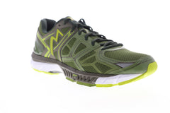 Spire Mens Green Mesh Low Top Lace Up Athletic Running Shoes