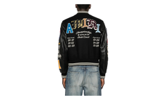 Varsity Patch Jacket "Black" AMOUJA1016 001