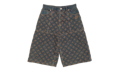 Dandy Quilted Jeans Shorts "Deep Indigo" 1AILV7