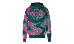 Splash Logo Hooded Sweatshirt "Green/Pink" 1ABJ33