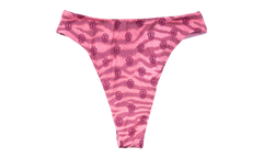 X dipped in blue bikini bottom "Pink" CHRM1081