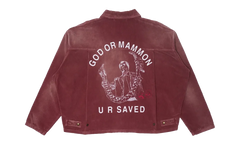 Synanon Cord Work Jacket "Burgundy" 7U001Q3009BUR