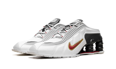 Shox MR4 Mule"Martine Rose Metallic Platinum Varsity Red" IM5420 100