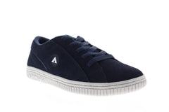 Airwalk Bloc AW19862-400 Mens Blue Suede Lace Up Skate Sneakers Shoes