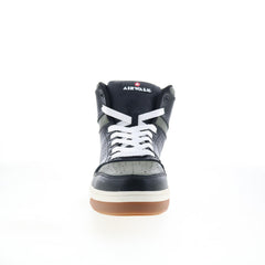 Airwalk Arena Mid Composite Toe EH Mens Black Wide Work & Safety Shoes