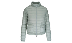 Lans Zipper Stand Collar Jacket WMNS "Gray" MON47