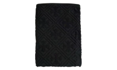 Plus Jacquard Bath Towel "Black" CHRM1034